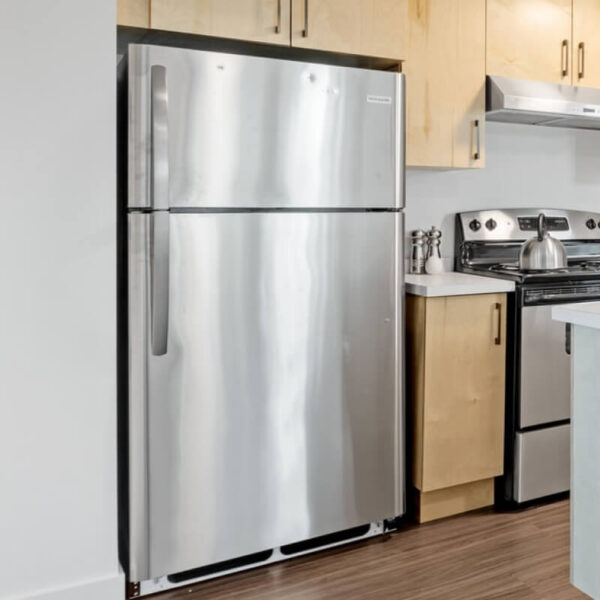 Mini Fridge with Freezer for Bedroom Office or Dorm with Adjustable Remove Glass Shelves Compact Refrigerator - 图片 3